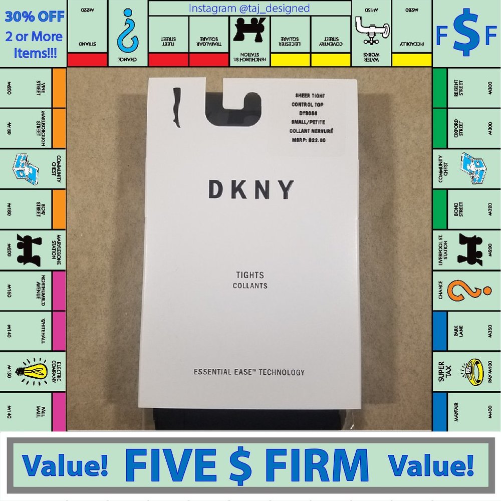 **(2 Pack)** DKNY Sheer Tights (DYS056) Navy